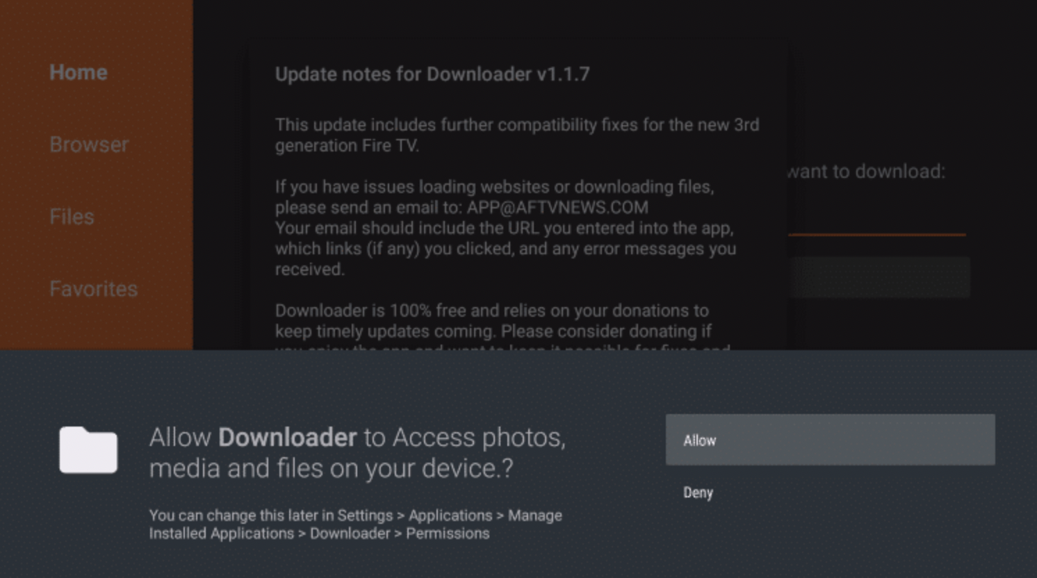 Install Downloader App on FireStick - Cinema HD APK