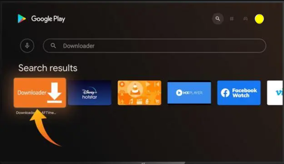 Downloader App on Google Play Store